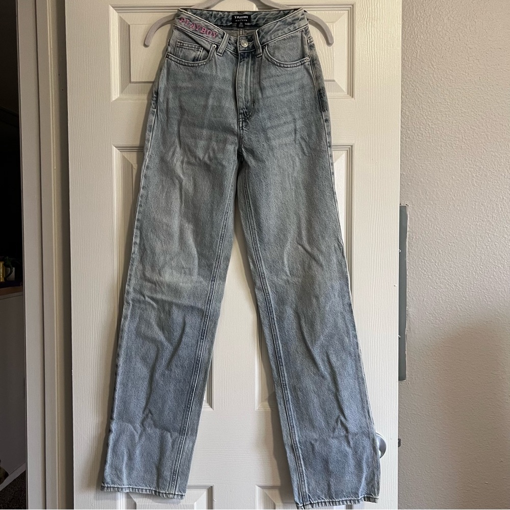 Playboy by Pacsun Pink Bunny Jeans